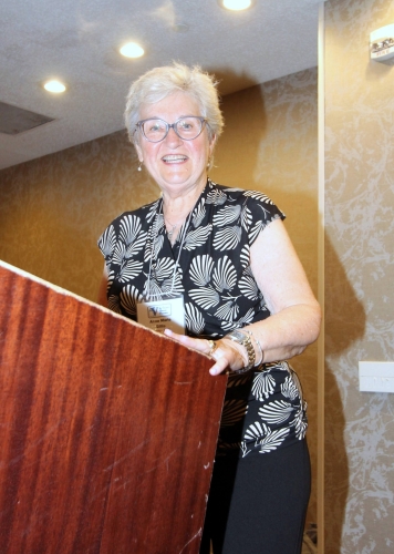 2026 Jul 03_St Vincent Annual Reunion_Toasts_Class of 1966 Anne Marie Gillis