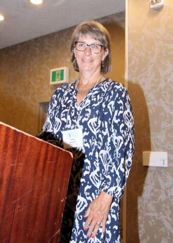 2026 Jul 03_St Vincent Annual Reunion_Toasts_Class of 1976 Kathy Howlett