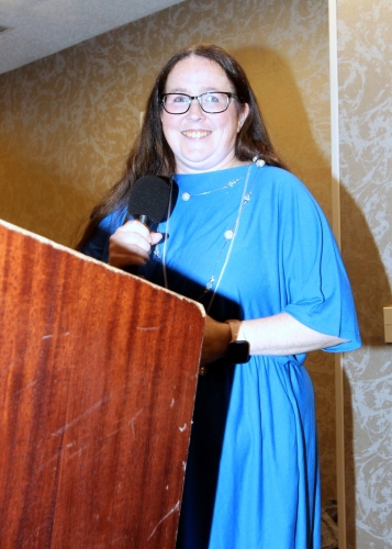 2026 Jul 03_St Vincent Annual Reunion_Toasts_Class of 1996 Joy Mitchell
